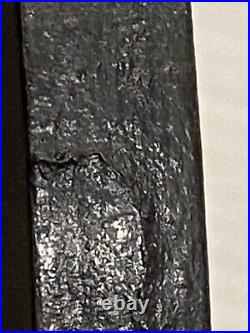 Griswold cast iron griddle # 9, 609 D Erie Pa. U. S. A. LARGE LOGO, Has Crack