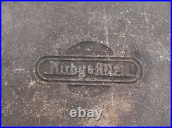 Kirby and Allen large cast iron pot with lid and meat lifting rack