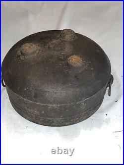 Large Antique, Three Legged, Cast Iron Cauldron Chinese Very Old