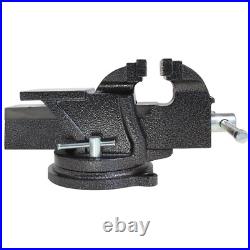 Large Cast Iron Mounting Heavy Duty Bench Vise with Swivel Base 6 Inch NEW
