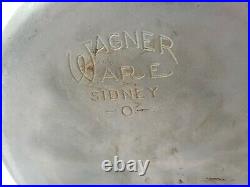 Large Cast Iron Wagner Ware No. 9 Drip Drop Roaster With Lid