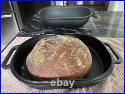 Large Heavy Duty Cast Iron Bread & Loaf Pan A perfect way for baking