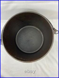 Large Vintage Cast Iron Pot As Found