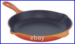 Le Creuset Large Enameled Cast-Iron 11-3/4-Inch Skillet with Iron Handle-Flame