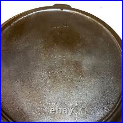 Lodge Made In USA No 14 Cast Iron Skillet