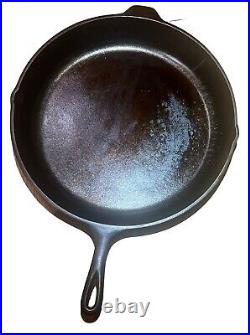 Lodge Made In USA No 14 Cast Iron Skillet