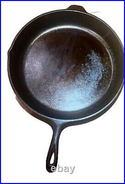 Lodge Made In USA No 14 Cast Iron Skillet