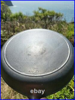 Old Extra Large #10 Skillet Antique USA Cast Iron Cookware! Possibly a BSR