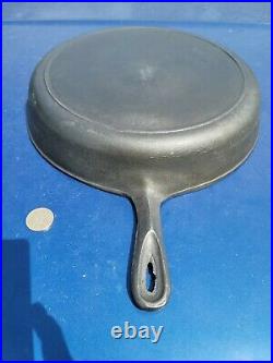 Old Extra Large #10 Skillet Antique USA Cast Iron Cookware! Possibly a BSR