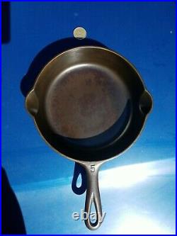 Old Griswold #5 Skillet Large Logo & Very Smooth Antique Griswold Cookware