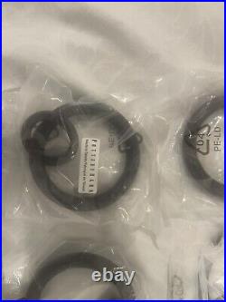 Pottery Barn Cast Iron LARGE Round Ring Curtain Rings (20) NWB