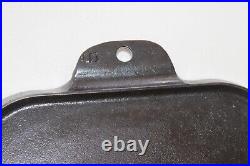 RARE Vintage GRISWOLD Block Large Logo Cast Iron #9 Long Rectangle Griddle #746