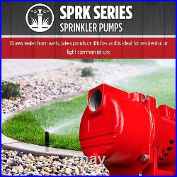 Red Lion RL-SPRK150 115/230 Volt, 1.5 HP, 71 GPM Cast Iron Sprinkler/Irrigation