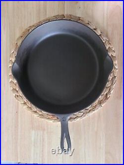Restored GRISWOLD CAST IRON #9 SKILLET PAN Large Logo 11 Seasoned