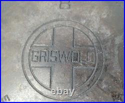 Vintage Erie Griswold 8 Large Block Logo Cast Iron Skillet Frying Pan 704 R VGC