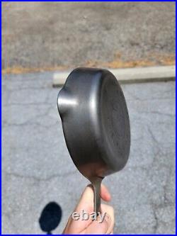 Vintage GRISWOLD Cast Iron SKILLET Frying Pan # 5 LARGE BLOCK LOGO