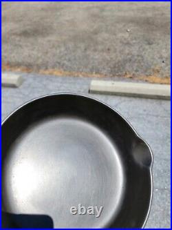 Vintage GRISWOLD Cast Iron SKILLET Frying Pan # 5 LARGE BLOCK LOGO