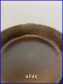 Vintage GRISWOLD Cast Iron SKILLET Frying Pan #6 LARGE BLOCK LOGO 699X Sits Flat