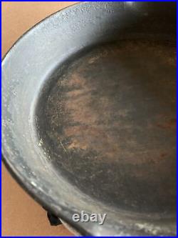 Vintage GRISWOLD Cast Iron SKILLET Frying Pan # 8 LARGE BLOCK LOGO