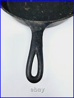 Vintage GRISWOLD Cast Iron SKILLET Frying Pan # 8 LARGE BLOCK LOGO FAST SHIPPING