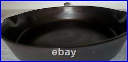 Vintage GRISWOLD Cast Iron SKILLET Frying Pan # 9 LARGE BLOCK LOGO