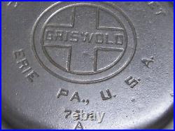 Vintage Griswold #5 Cast Iron Large Logo 724a Skillet