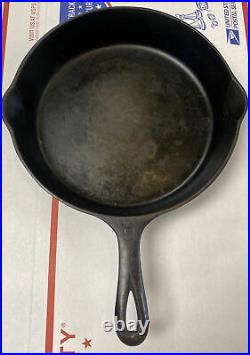 Vintage Griswold #8 Cast Iron Skillet with Large Logo 704 A Erie Pa, U. S. A