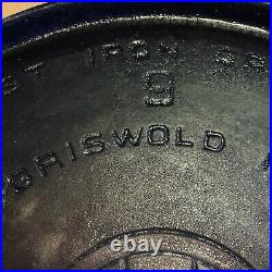 Vintage Griswold #9 Large Block Cast Iron Griddle 609B, Straight from my mother