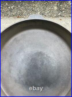 Vintage Griswold Cast Iron Skillet Pan #14 #718 Erie PA USA Large Heat Ring