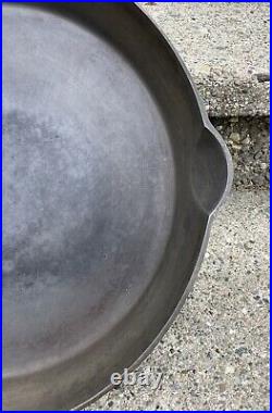 Vintage Griswold Cast Iron Skillet Pan #14 #718 Erie PA USA Large Heat Ring