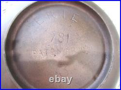 Vintage Griswold No. 3 Cast Iron Scotch Bowl Large Logo 781 Erie PA Restored L8