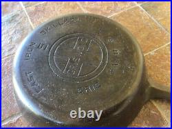 Vintage Griswold cast iron no. 5 skillet 724 C large logo restored