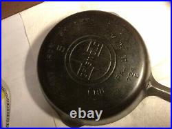 Vintage Griswold cast iron no. 5 skillet 724 C large logo restored