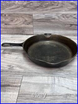Vintage Large #9 Griswold Cast Iron Skillet 11 1/4 Large Frying Pan
