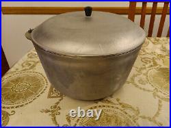 Vintage Large Cast-Iron Kettle Pot