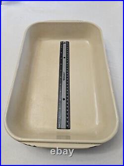 Vintage Large Le Creuset Blue Cast Iron Roasting Baking Casserole Pan Handles L1