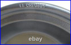 Vintage Le Creuset Large Cast Iron Cobalt Blue Stoneware Tangine