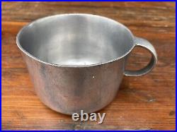 Wagner Ware Cast Iron Large Aluminum Coffee Cup