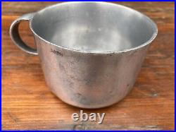 Wagner Ware Cast Iron Large Aluminum Coffee Cup